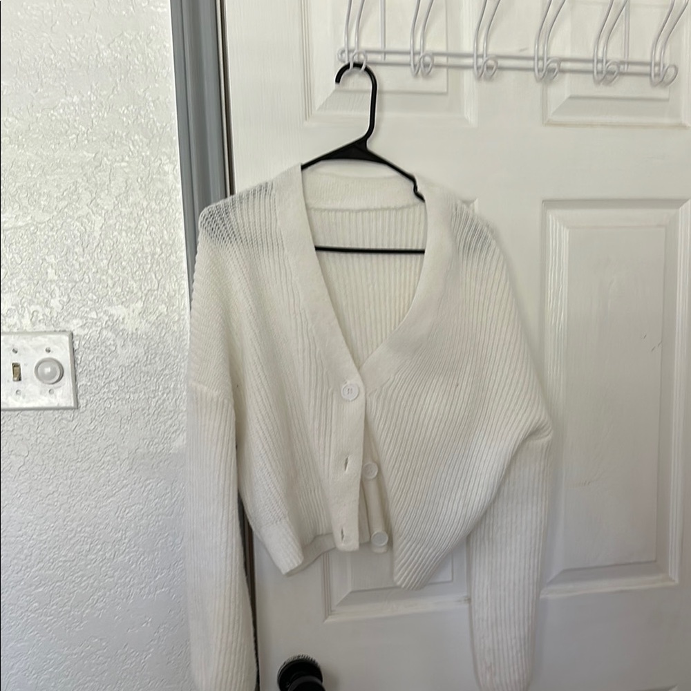 Cozy White Women's Sweater